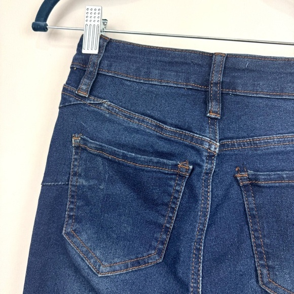 Rise Supply Co Jeans Women’s Sz 3 High Rise Skinny Jeans Dark Wash Blue Denim - Picture 6 of 13